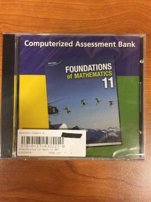 Foundations of Math 11 WNCP Cab by Computerized Assesment Bk