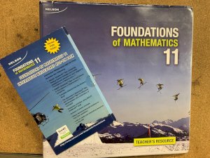 Foundations of Math 11 WNCP TR & Iwb PK by Teacher's Resource