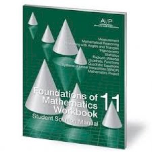 Foundations of Math 11 Workbook St Solut by Student Solutions Manual