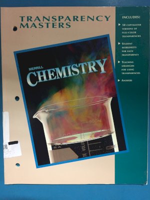 Merrill Chemistry 2/E Transparency Maste by Smith