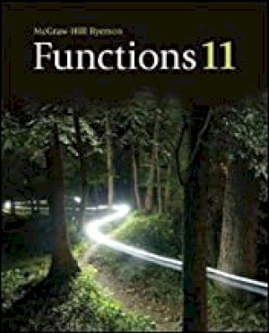 Functions 11 Student Edition by Speijer, Jacob