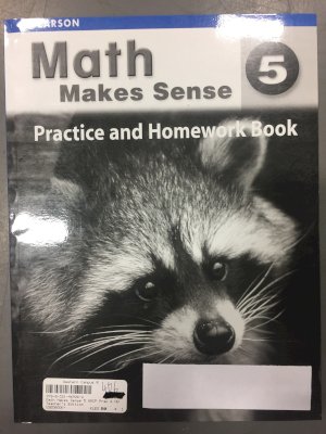 Math Makes Sense 5 WNCP Prac & HW by Workbook