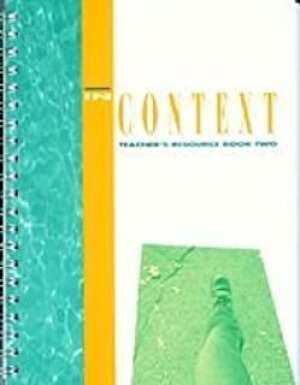 In Context 2 Anthology TCHRS Res Book by Teacher's Resource Book