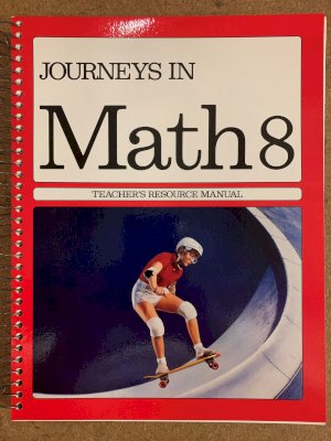 Journeys in Math 8 Teacher's Manual by                          