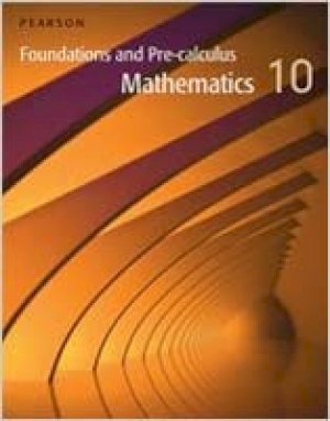 Foundations & Precalc Math 10 WNCP by Zimmer