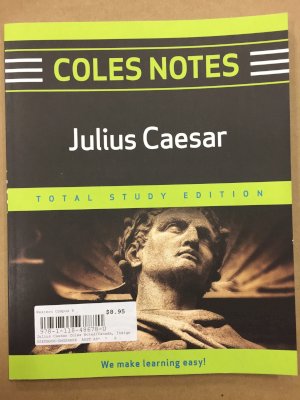 Julius Caesar Coles Notes Tse 2012 by Canada, Indigo