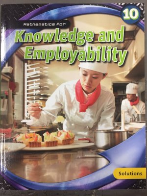 Knowledge & Employability 10 Solutionsbk by Grade 10 Solutions Manual