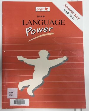 Language Power (B) Answer Key by Gage