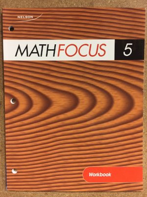 Math Focus 5 Workbook by Workbook