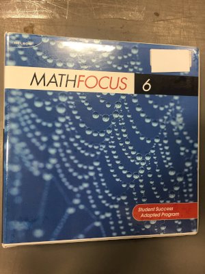 Math Focus 6 Adapted Program BLM by Marian Small, Kerry Dwyer-Mitchell