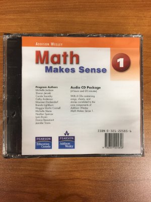 Math Makes Sense 1 National Audio CD by                          