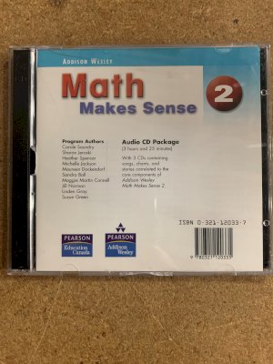 Math Makes Sense 2 National Audio CD by                          