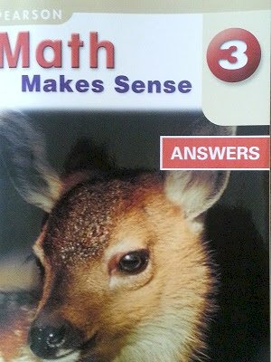 Math Makes Sense 3 WNCP Answer Key by Answer Key