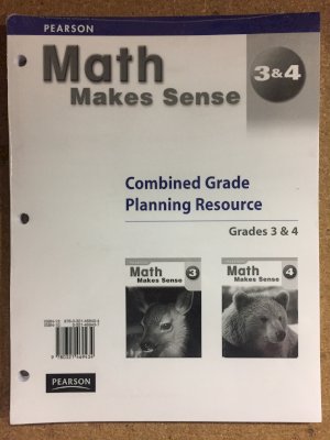 Math Makes Sense 3/4 Comb. WNCP TR by                          