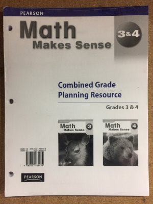 Math Makes Sense 3/4 Comb. WNCP TR by 3/4 Combined TR Booklet