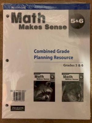 Math Makes Sense 5/6 Comb. WNCP TR by 5/6 Combined TR Booklet
