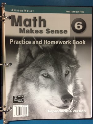 Math Makes Sense 6 Western Prac & HW BLM by Morrow