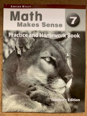 Math Makes Sense 7 Ontario Prac & HW Te by Workbook Teacher's Ed