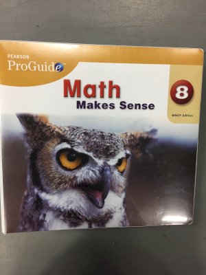Math Makes Sense 8 WNCP Proguide CD/DVD by Teacher's Resource