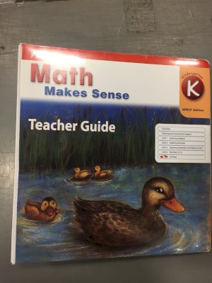 Math Makes Sense K WNCP TG & CD-Rom by Teacher's Resource