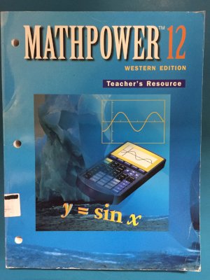 Math Power 12 Wce TR by Teacher's Edition