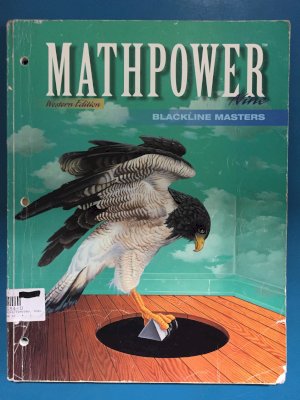 Math Power 9 Wce - Blackline Masters by Timoteo, Enzo