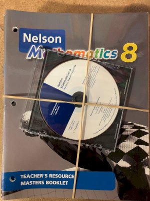 Nelson Math 8 TR National by Teacher's Resource