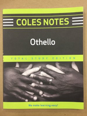 Othello Coles Notes Tse 2012 by Canada, Indigo