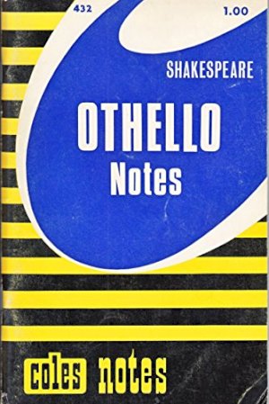 Othello Coles Notes by Shakespeare, William