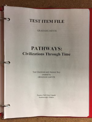 Pathways Civilizations Through Time Tif by Test Item File