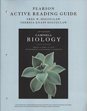 Pearson Active Reading Guide Campbell Bi by                          