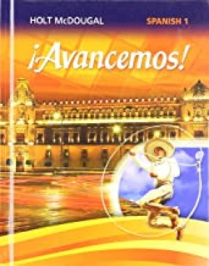 Avancemos Level 1 (2013) Student Text by Holt Mcdougal (Cor)