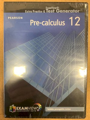 Pre-Calculus 12 Examview & Test Gen CD by                          