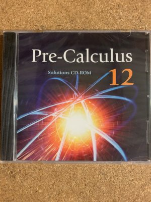 Precalculus 12 Solutions CD by Solutions CD