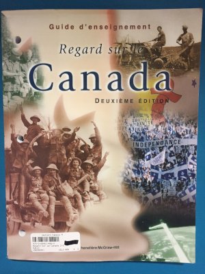 Regard Sur Le Canada 2/E TG by Eaton