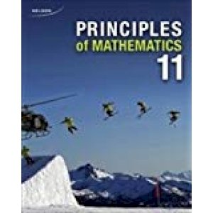 Principles of Math 11 W/Online Access by Canavan