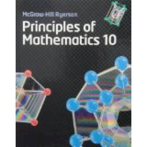 Principles of Mathematics 10 by Canton, Barbara