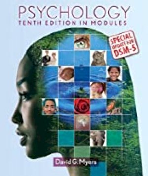 Psychology in Modules 10/E DSM-5 Update by Myers, David G