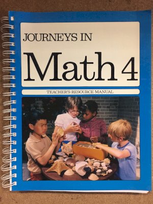 Journeys in Math 4 TRM by Connelly