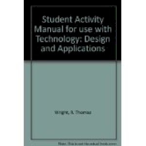 Technology: Design and Applications WB by Wright, R Thomas