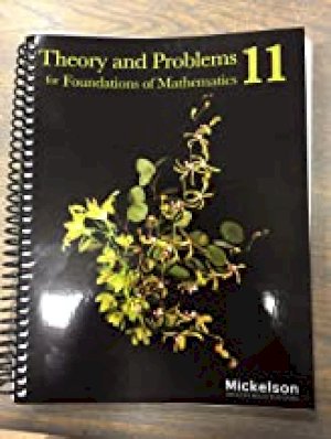 Theory and Problems Foundation of Math11 by Mickelson, R J