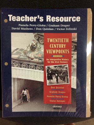 Twentieth Century Viewpoints: An in TRB by Teacher's Resource