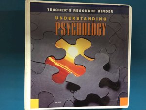 Understanding Psychology 1/E 1995 TRB by Teacher's Resource Binder