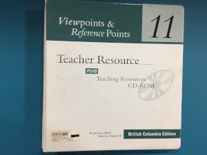 Viewpoints 11 Teachers Manual (BC Ed) by Teacher's Resource Binder