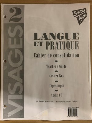 Visages 2 Langue Et Pratique Cahier De C by                          