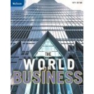 World of Business 5/E by Murphy, Wilson,Notman.,No