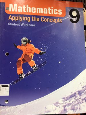 Mathematics Applying the Concepts 9 WB by Brosseau, Jeff