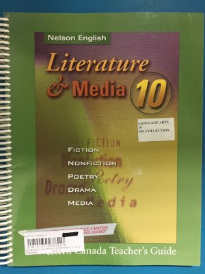 Literature and Media 10 WCP Anthology TG by Teacher's Guide