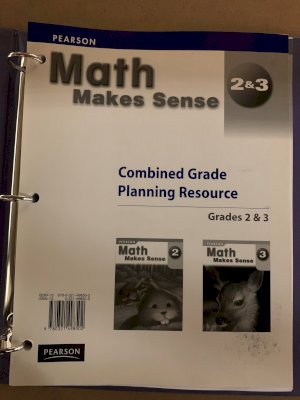 Math Makes Sense 2/3 Comb. WNCP TR by 2/3 Combined TR Booklet