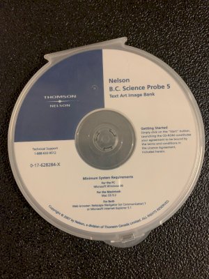 Science Probe 5 BC Nelson/E Illustrd CD by Text Art Image Bank